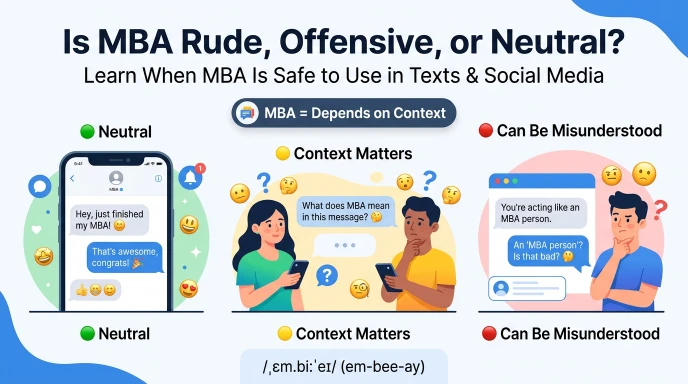 Is MBA Rude, Offensive, or Neutral