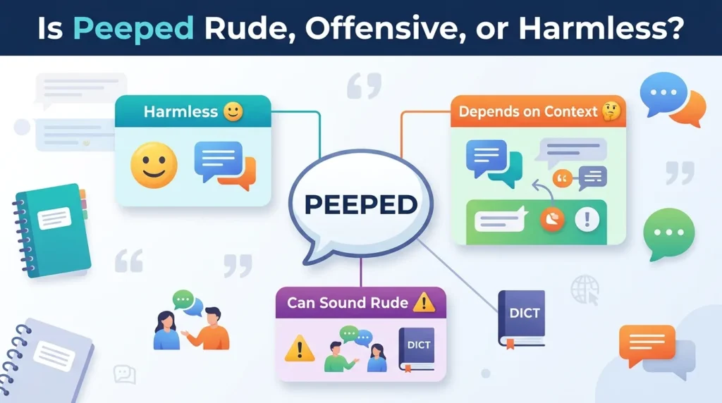 Is Peeped Rude, Offensive, or Harmless?