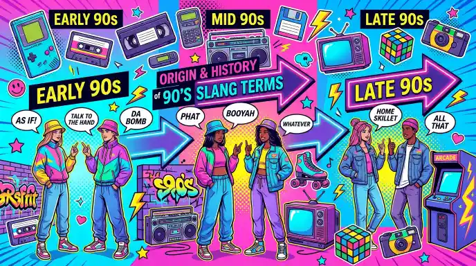 Origin and History of 90's Slang Terms