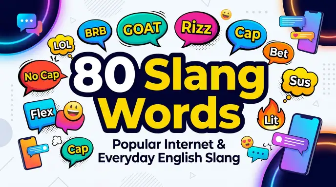80 Slang Words