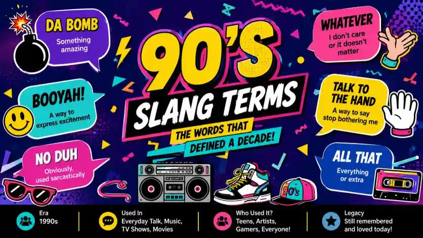 90's Slang Terms