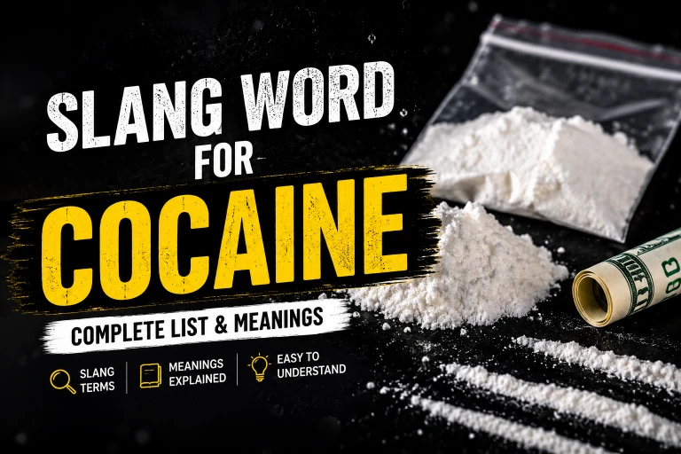 Slang Word for Cocaine