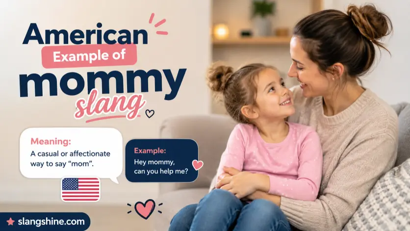 American Example of mommy slang
