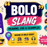 BOLO Slang