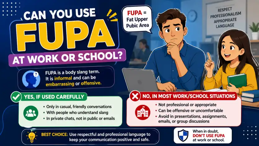 Can You Use FUPA at Work or School?