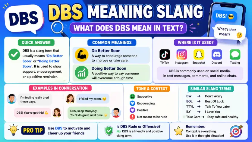 DBS Meaning Slang