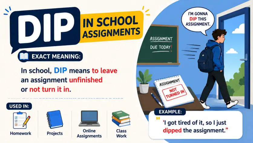 Dip In School Assignments
