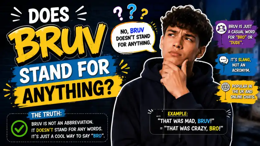 Does Bruv Stand for Anything?