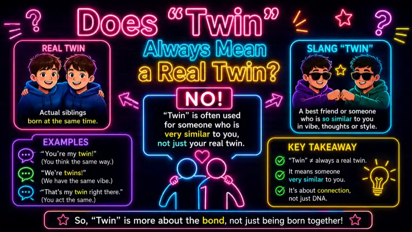 Does "Twin" Always Mean a Real Twin?