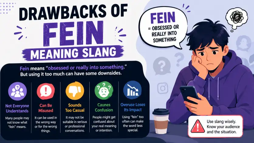 Drawbacks Of Fein Meaning Slang