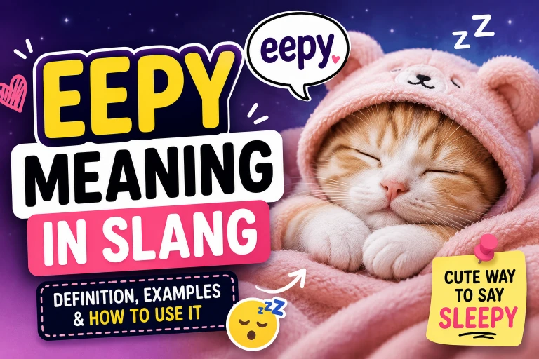 Eepy Meaning in Slang