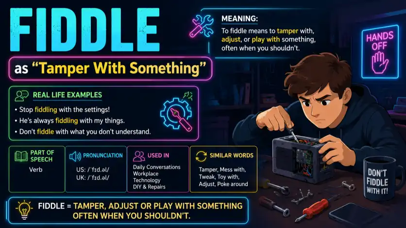Fiddle as "Tamper With Something"