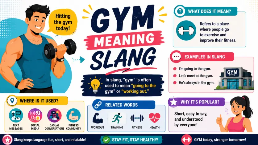 Gym Meaning Slang
