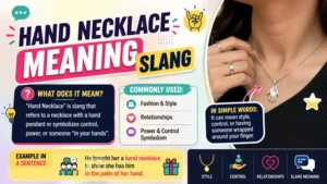 Hand Necklace Meaning Slang