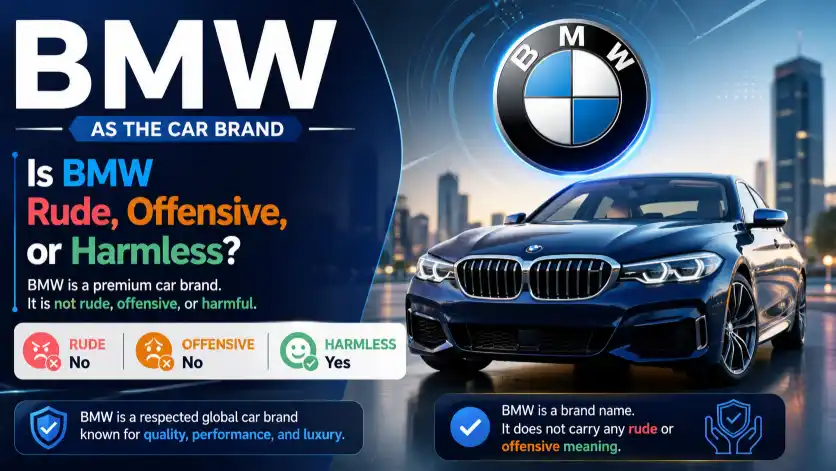 Is BMW Rude, Offensive, or Harmless?