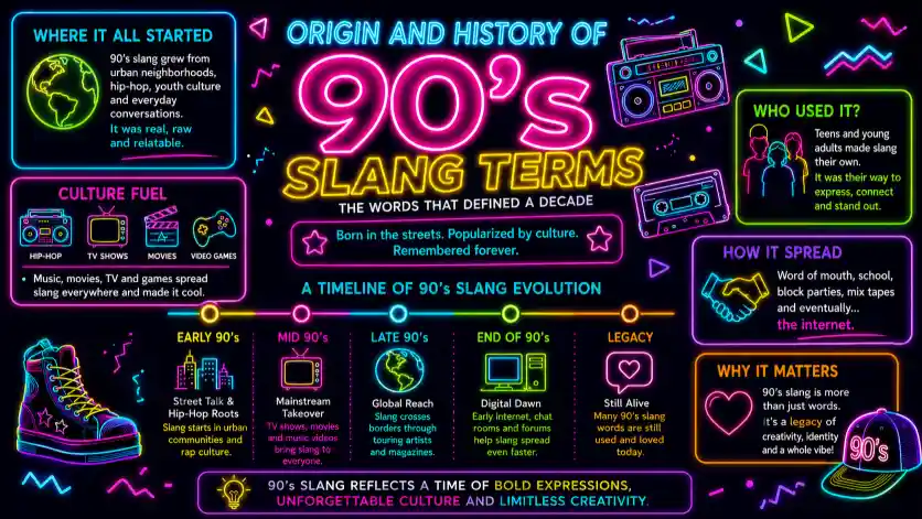 Origin and History of 90's Slang Terms