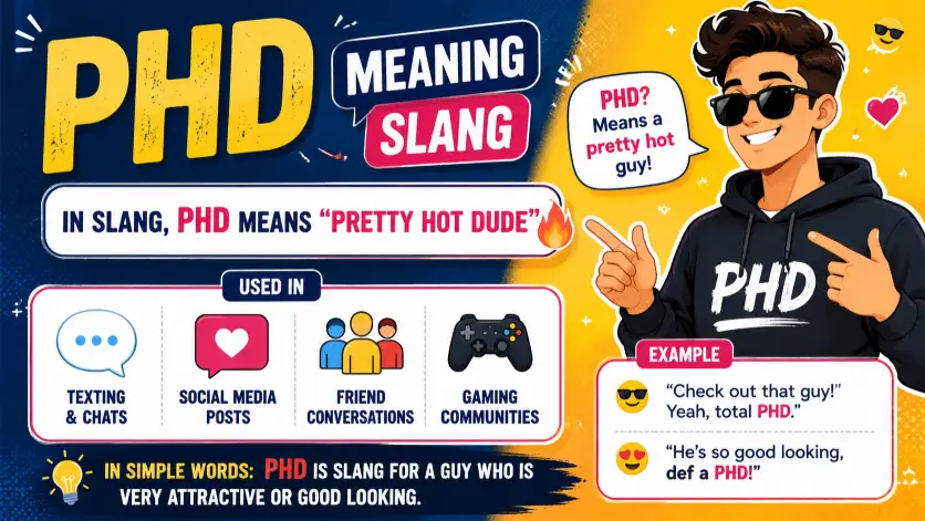 PHD Meaning Slang