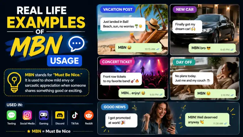 Real Life Examples of MBN Usage