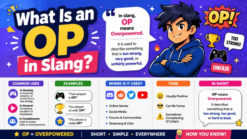 What Is an OP in Slang