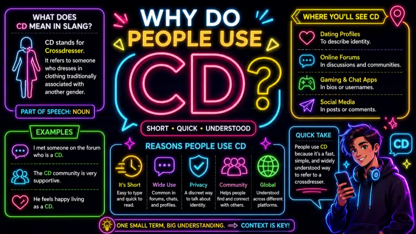 why do people use cd