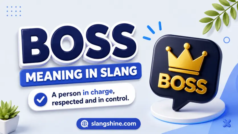 Boss Meaning Slang