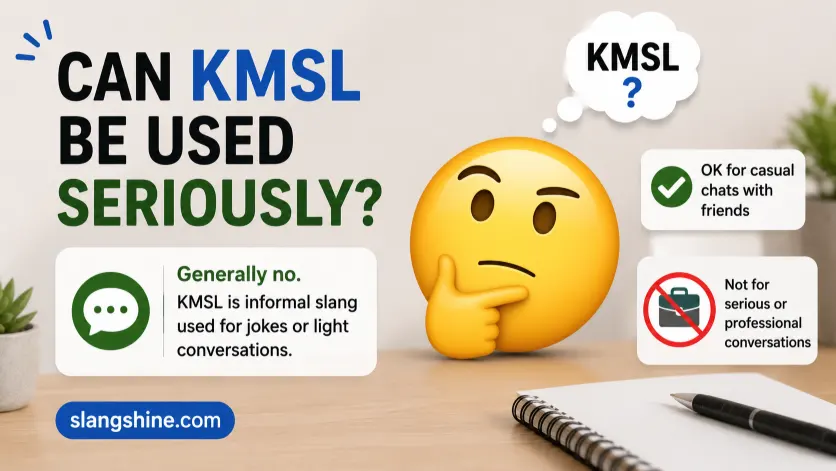 Can KMSL Be Used Seriously?
