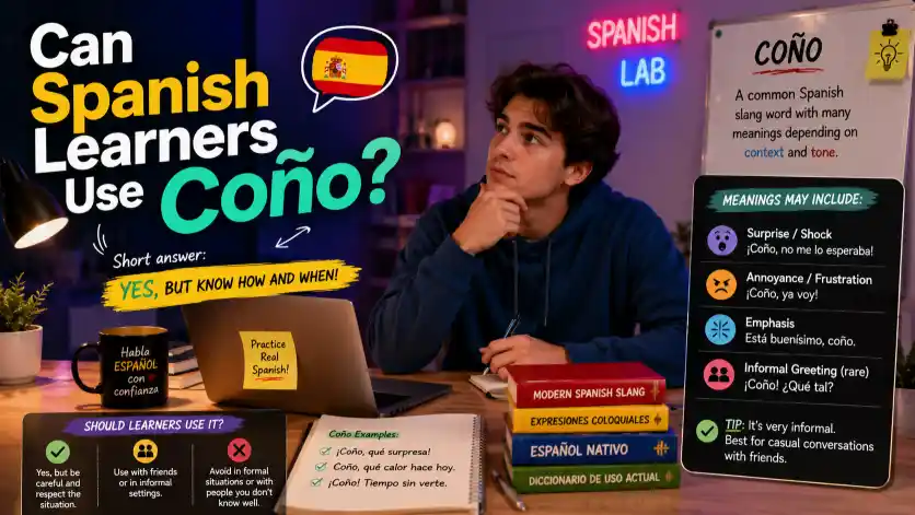 Can Spanish Learners Use Coño?