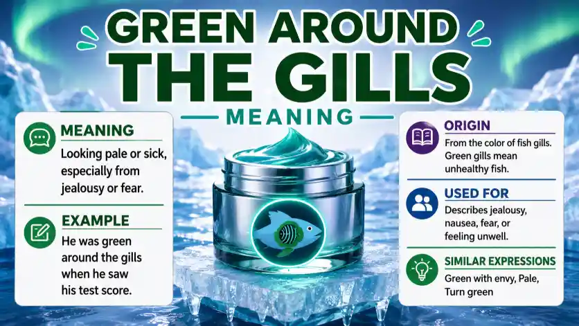Green Around the Gills Meaning