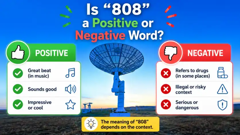 Is “808” a Positive or Negative Word?