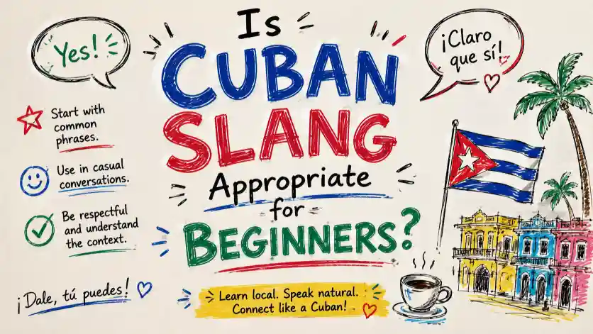 Is Cuban Slang Appropriate for Beginners?