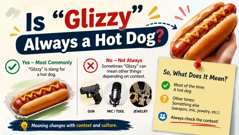Is "Glizzy" Always a Hot Dog?