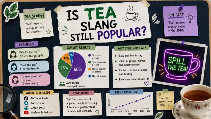 Is Tea Slang Still Popular?