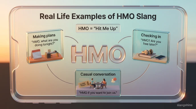 Real Life Examples of HMO Slang
