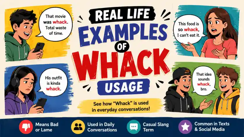Real Life Examples of Whack Usage