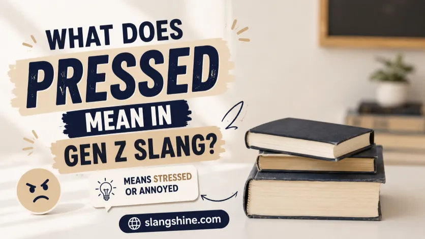 What Does Pressed Mean in Gen Z Slang?