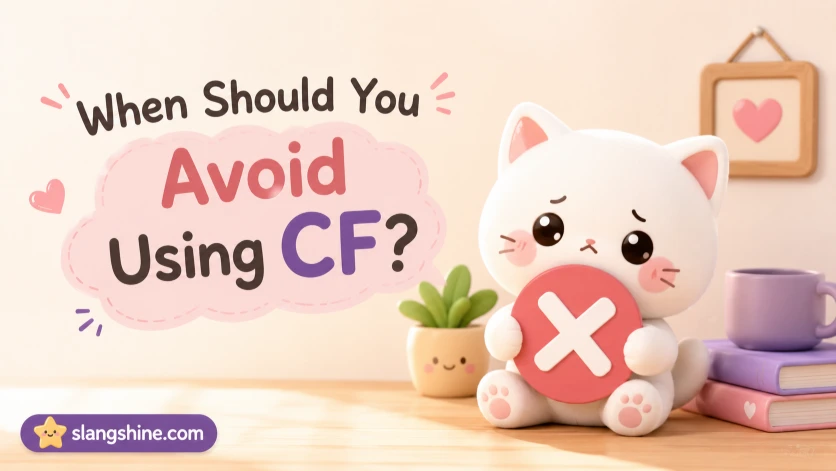 When Should You Avoid Using CF?