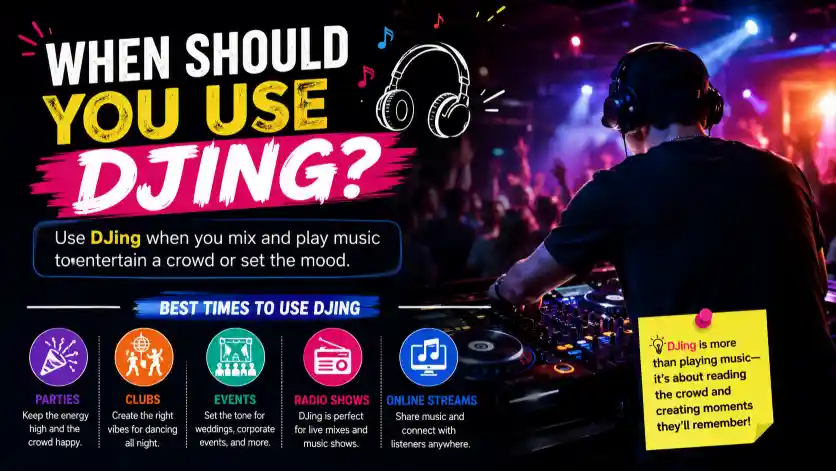 When Should You Use DJing?