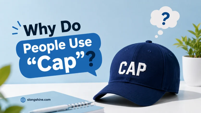 Why Do People Use “Cap”?