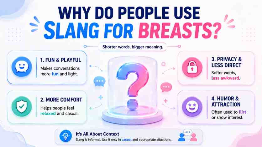 Why Do People Use Slang for Breasts?