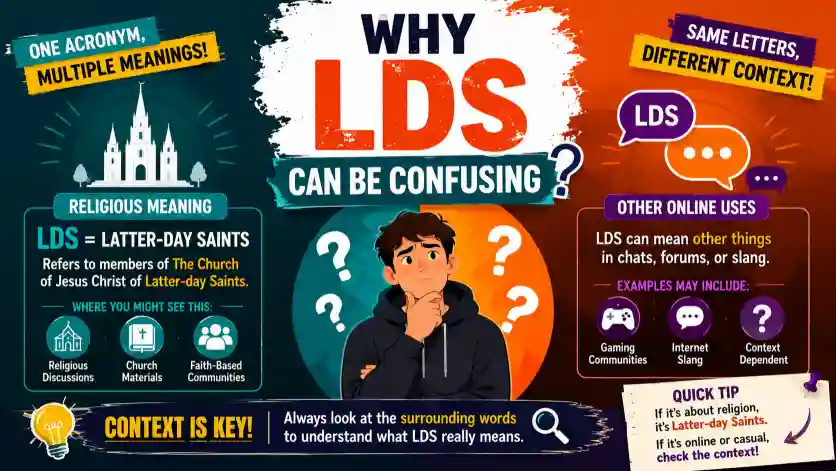 Why LDS Can Be Confusing?
