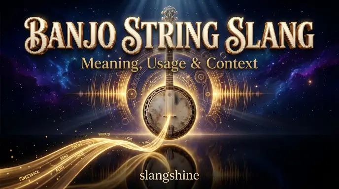 Banjo String Slang