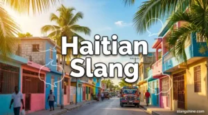 Haitian slang