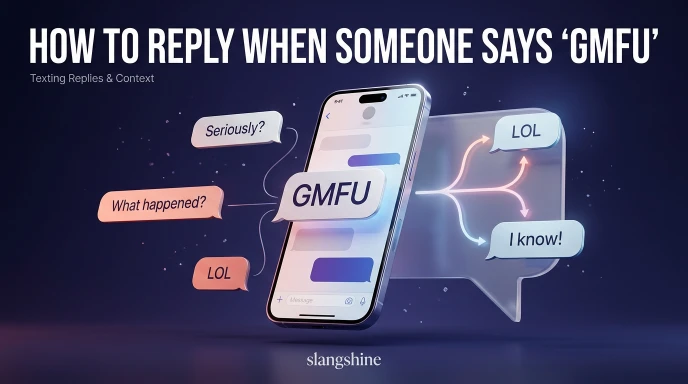 How to Reply When Someone Says “GMFU”