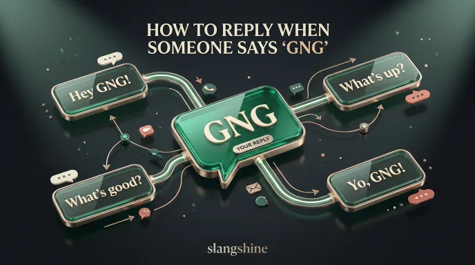 How to Reply When Someone Says “GNG”