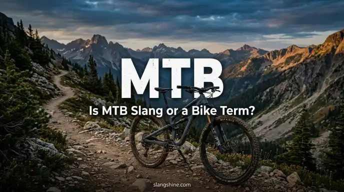 Is MTB Slang or a Bike Term?