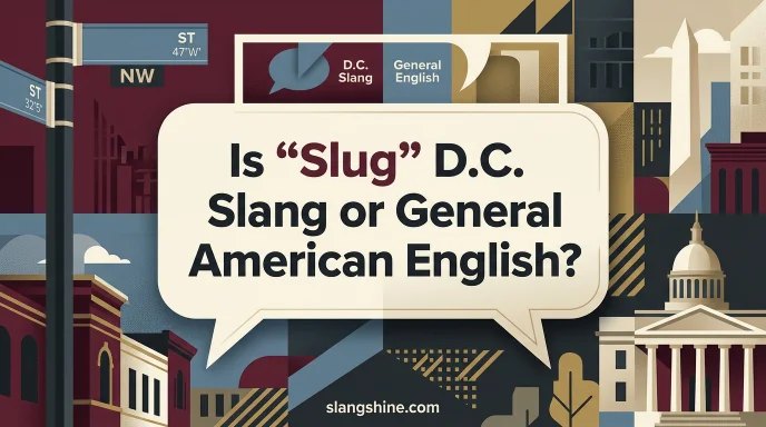 Is “Slug” D.C. Slang or General American English?