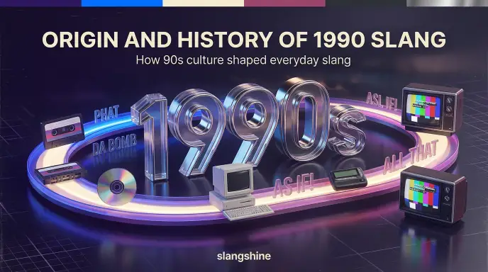 Origin and History of 1990 Slang