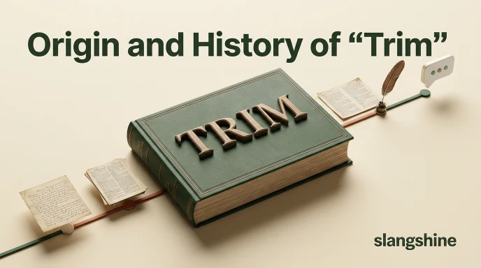 Origin and History of “Trim”