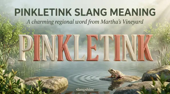 Pinkletink slang meaning