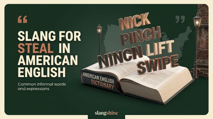 Slang for Steal in American English